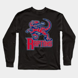 Raptors Baseball Logo Long Sleeve T-Shirt